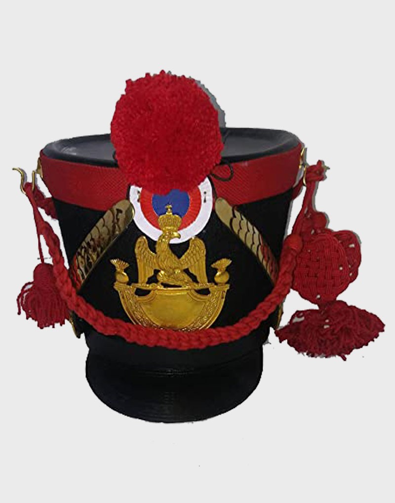 French Napoleonic shako Helmet shako Hat 