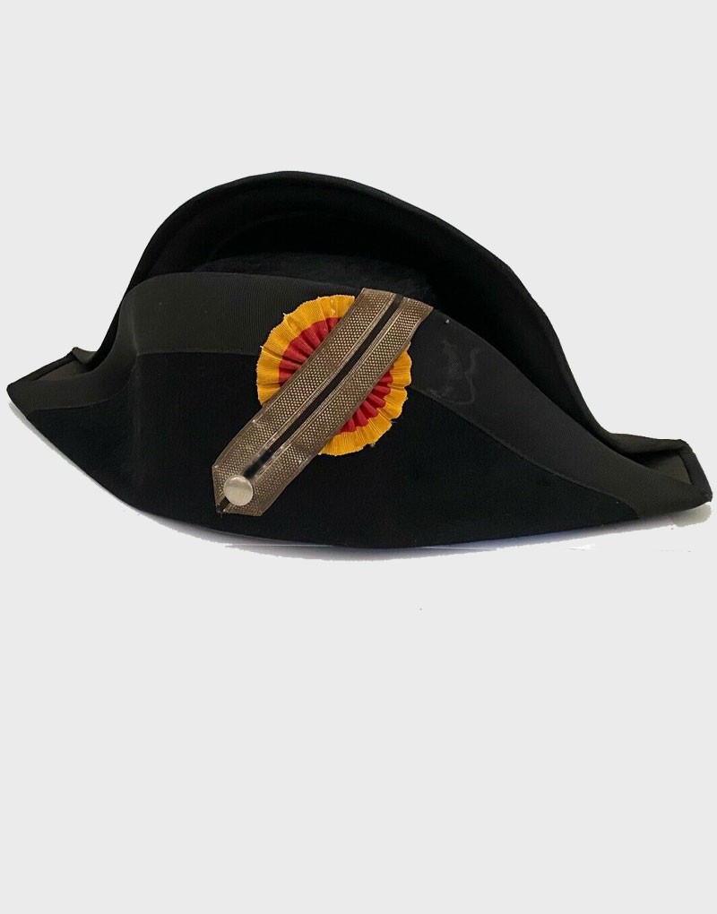 Napoleonic Old Naval Parade Uniform Gendarme Of Geneva Officer Bicorne Hat sh