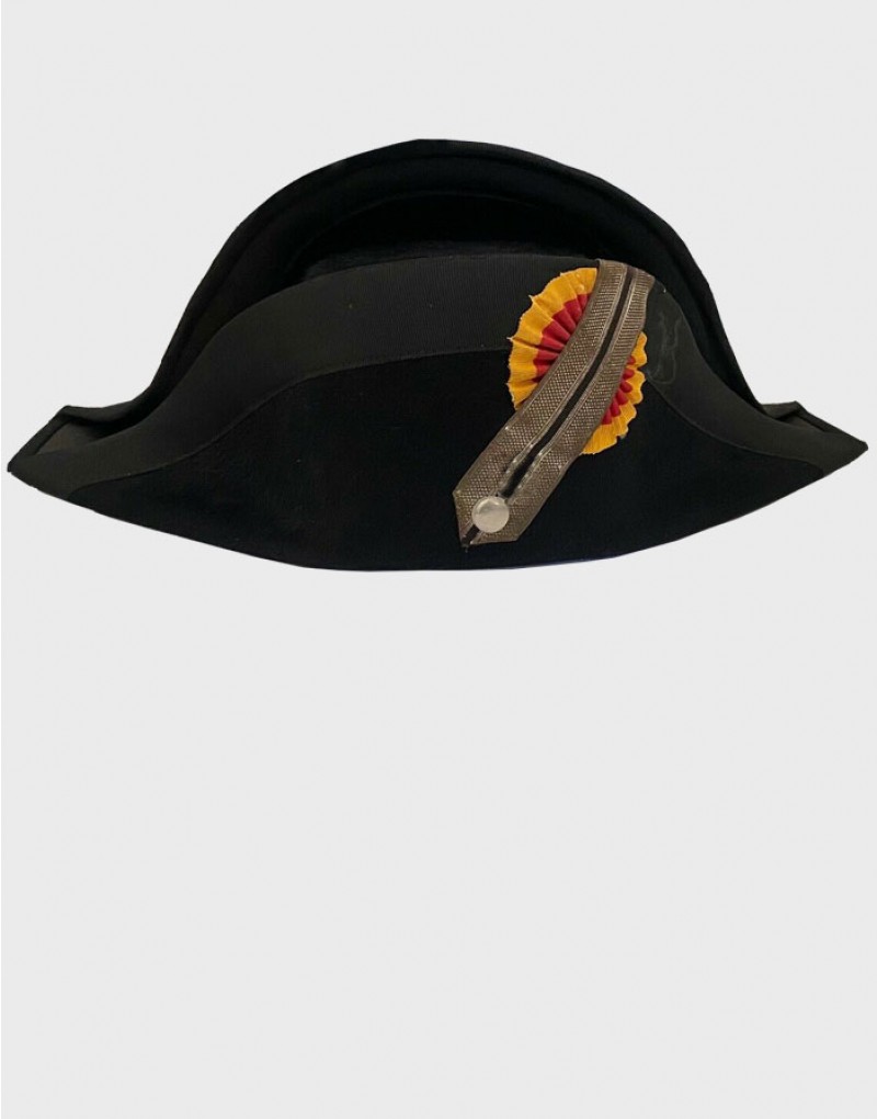 Napoleonic Old Naval Parade Uniform Gendarme Of Geneva Officer Bicorne Hat sh