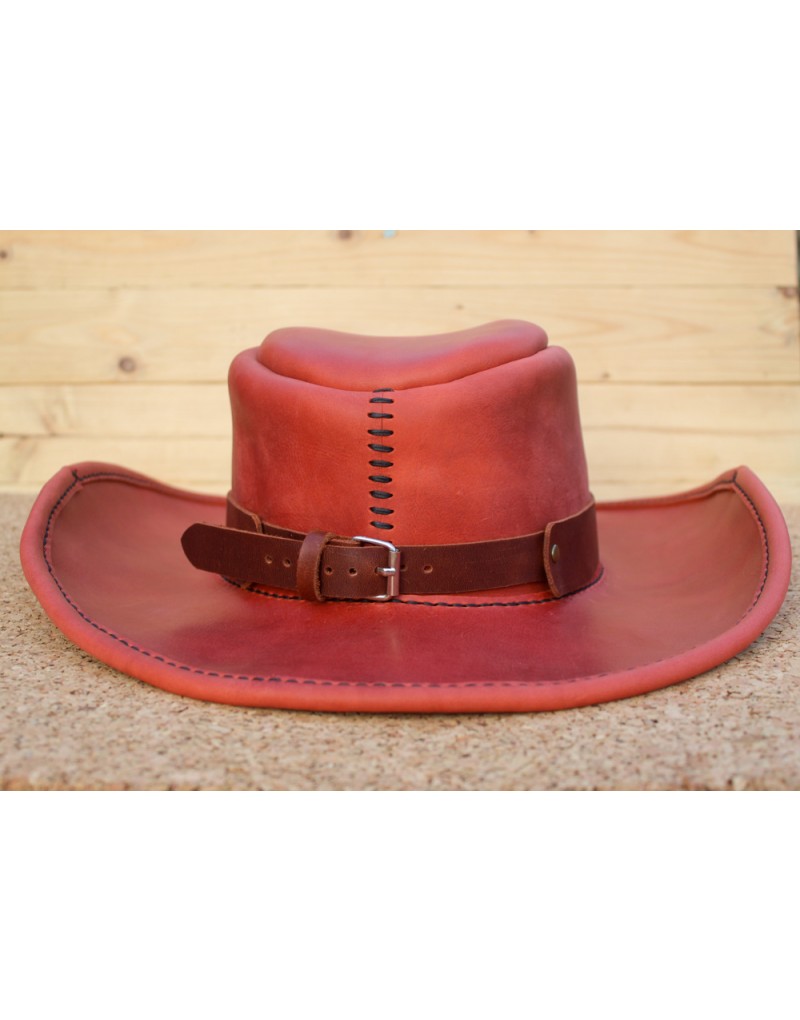 The Beautiful Cowboy Leather Hat Western Top Hat